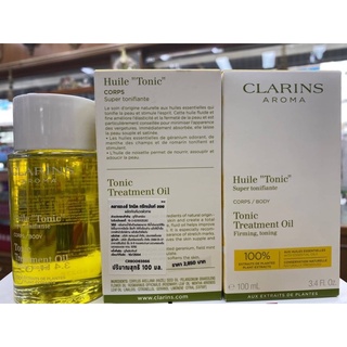 Clarins Aroma Huil Tonic treatment oil 100ml. ของแท้