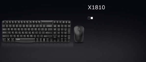เมาส์ไร้สายและคีย์บอร์ดไร้สาย-rapoo-wireless-combo-set