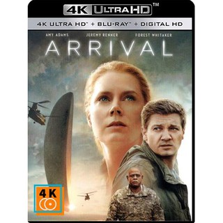 หนัง 4K UHD: Arrival (2016) ผู้มาเยือน แผ่น 4K จำนวน 1 แผ่น