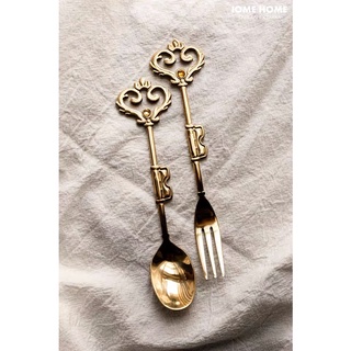 Clear the table พร้อมส่ง ช้อน ส้อม สีทอง ขายแยกชิ้นนะคะ
