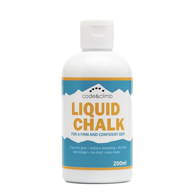 ราคาและรีวิว200ml Code & Climb Liquid Chalk ชอล์กเหลว ชอล์ก กันลื่น สำหรับ ปีนผา ออกกำลังกาย ขนาด 200 มิลลิลิตร