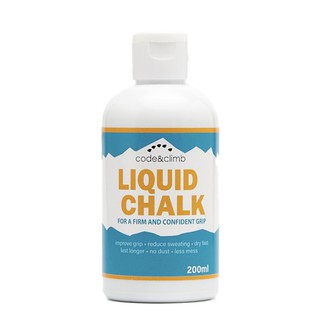 200ml Code &amp; Climb Liquid Chalk ชอล์กเหลว ชอล์ก กันลื่น สำหรับ ปีนผา ออกกำลังกาย ขนาด 200 มิลลิลิตร