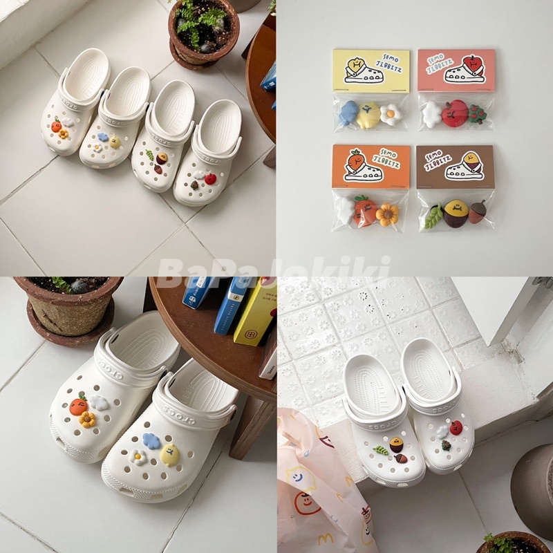พร้อมส่ง Second morning Semo Jibbitz ที่ติดรองเท้า จากเกาหลี แปะ crocs