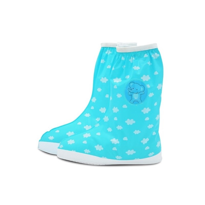 ภาพหน้าปกสินค้ารองเท้ากันฝน ถุงสวมรองเท้าพลาสติกกันฝน ถุงคลุมรองเท้ากันเปียก รองเท้ากันน้ำ จากร้าน applebabyshop บน Shopee