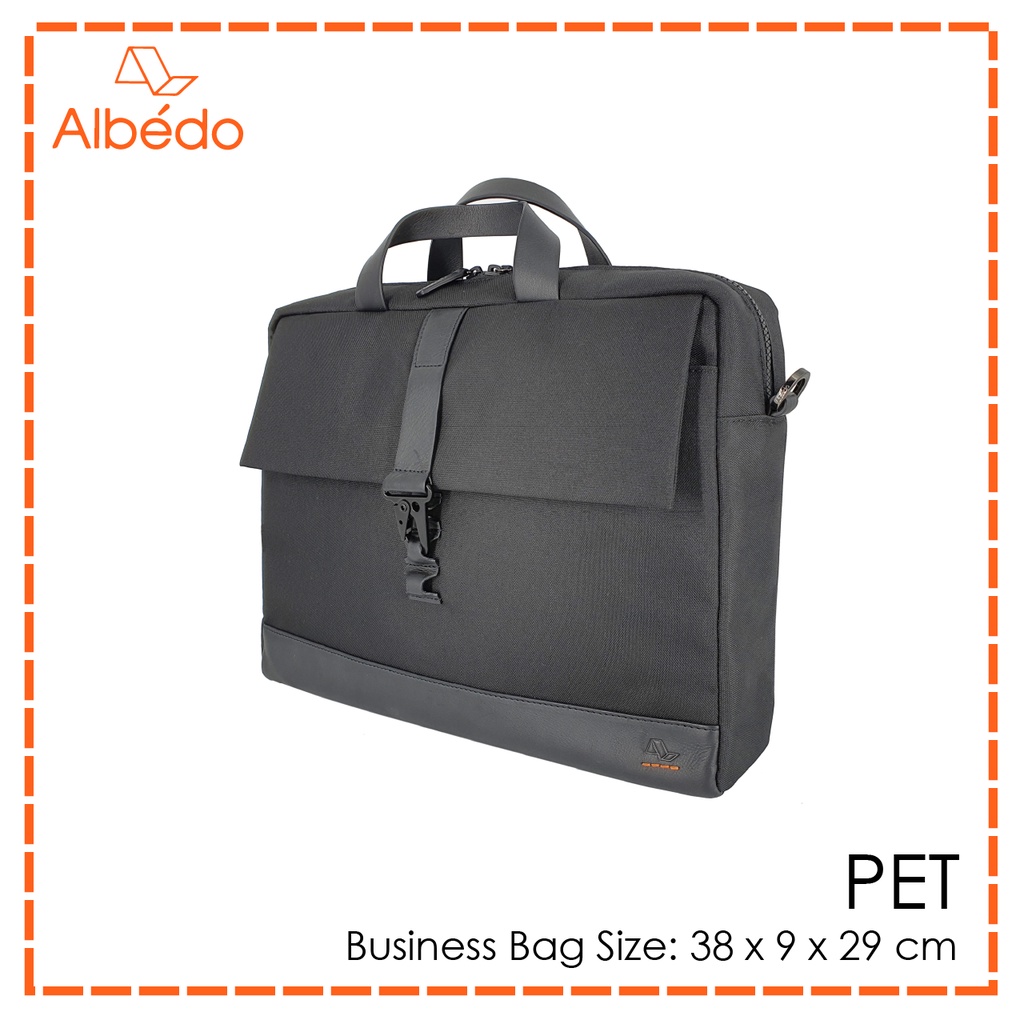 albedo-pet-business-bag-กระเป๋าเอกสาร-กระเป๋าสะพายข้าง-กระเป๋าคอมพิวเตอร์-กระเป๋าโน๊ตบุ๊ค-รุ่น-pet-pe00399