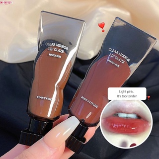 Mirror Lip Glaze ไฮเดรชั่นติดทนนานไม่ติดถ้วยไม่จางหายลิปสติกลิปกลอส