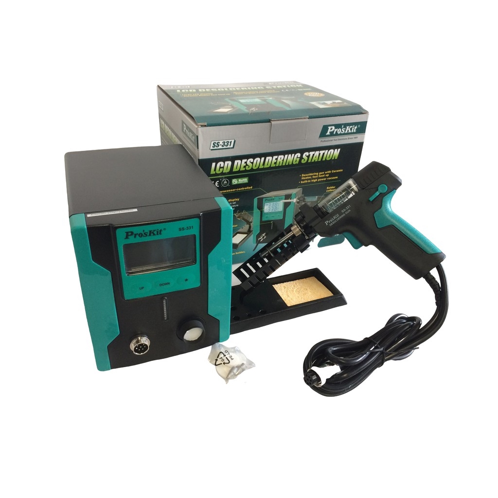 Pro'sKit SS-331H เครื่องดูดตะกั่วไฟฟ้า Desoldering Gun Anti-Static ESD ...