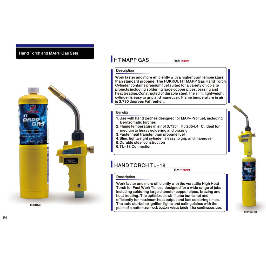 ภาพหน้าปกสินค้าFukkol HT MAPP GAS MAP GAS แก๊สพกพา ความร้อนสูง สำหรับเชื่อมท่อประปา เครื่องปรับอากาศ เครื่องทำความเย็น ทองแดง ทองเหลือง จากร้าน fukkollube บน Shopee