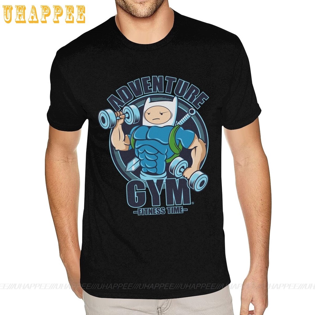 เสื้อยืดแขนสั้น-คอกลม-ผ้าฝ้ายแท้-พิมพ์ลายการ์ตูน-adventure-time-adventure-time-adventure-time-adventure-time-adventuren