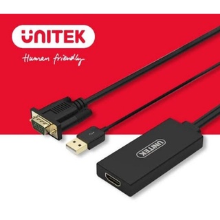 UNITEX Y-8711 VGA to HDMI Converter