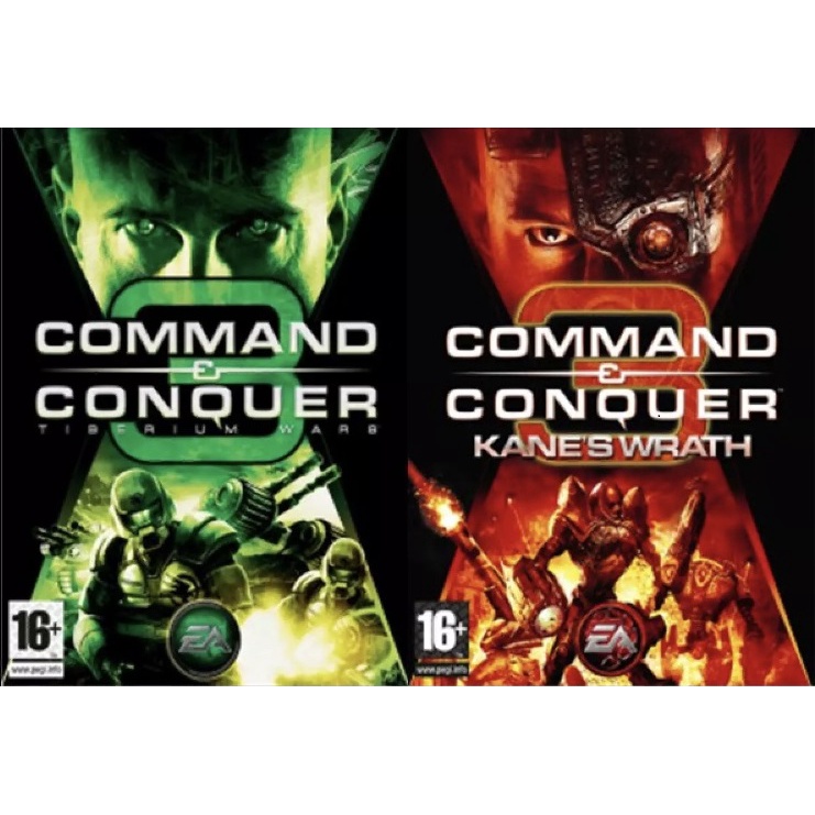 USB เกมส์คอม-Command  Conquer Tiberium Wars+Kane's Wrath Complete Edition  Shopee Thailand