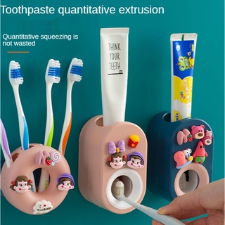 🔥แปรงสีฟันฟรี🔥เครื่องบีบยาสีฟัน ที่บีบยาสีฟันอัตโนมัติ บีบยาสีฟันอัตโนมัติ อุปกรณ์บีบยาสีฟัน ไม่ต้องเจาะผนัง กระชับสะดวก