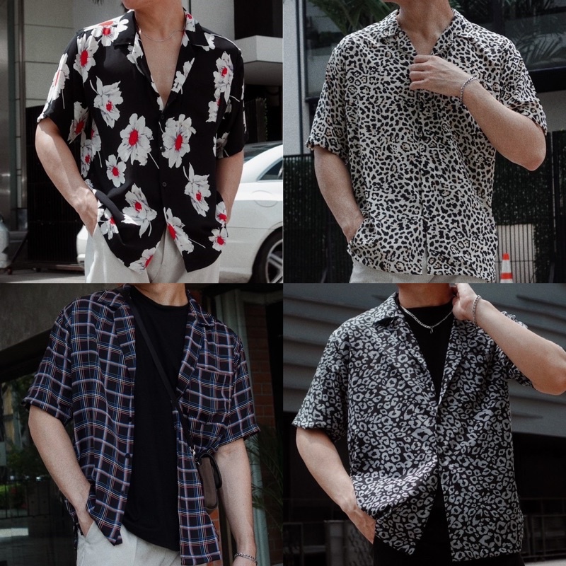 him-guy-เสื้อฮาวาย-hawii-shirt-เสื้อแขนสั้น-เสื้อแขนสั้นฮาวาย