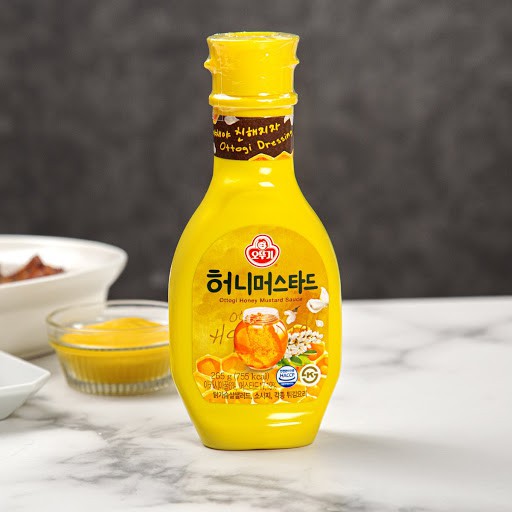 ราคาและรีวิวพร้อมส่ง 허니머스타드 ซอสน้ำผึ้งมัสตาร์ด Ottogi​ Honey Mustard 265g