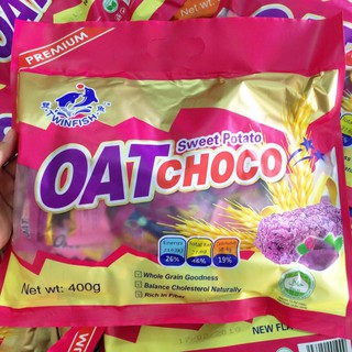 OAT Choco​ Sweet Potato ตรา​Twinfish​ รสมันหวาน 400g