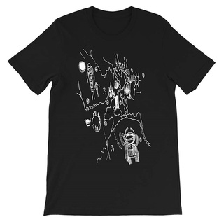 T-shirt  เสื้อยืด พิมพ์ลายกราฟฟิค David Lynch Funny Twin Peaks Owl Cave สําหรับผู้ชายS-5XL
