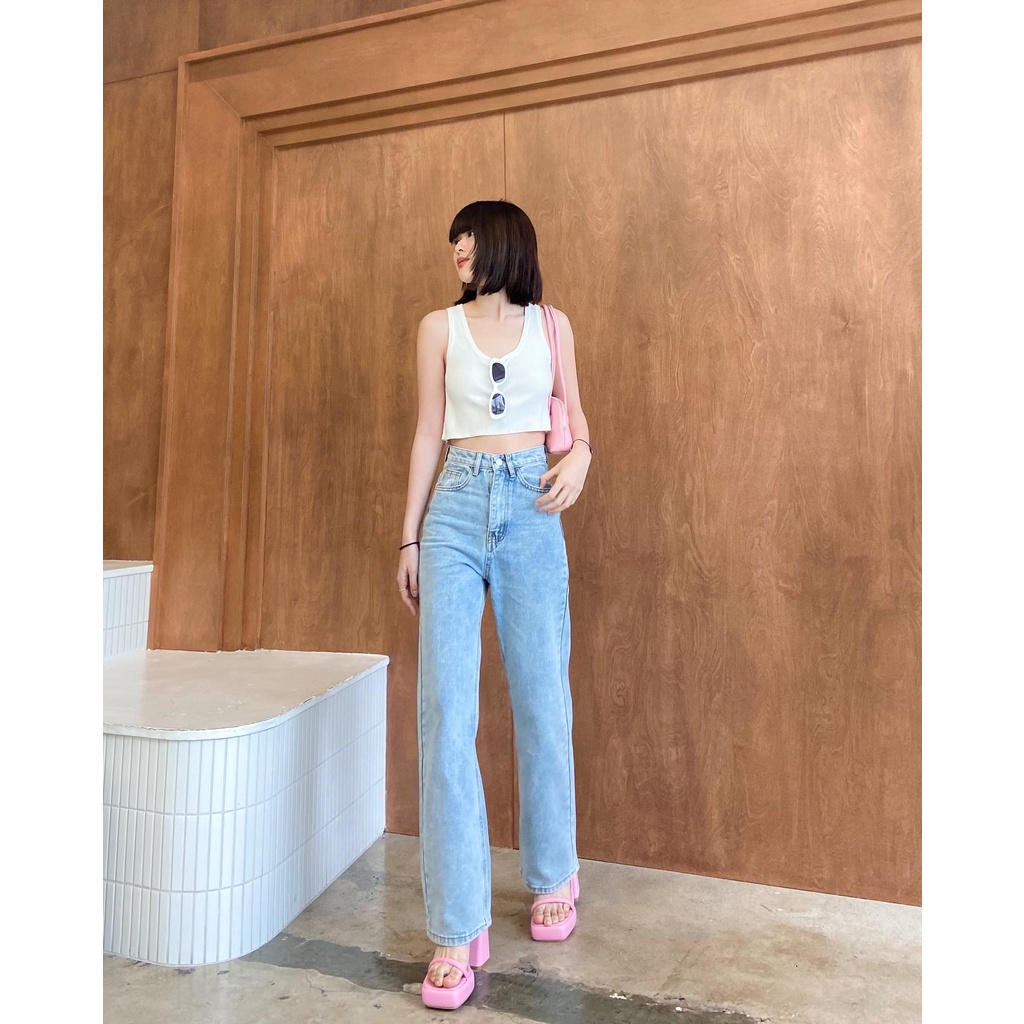 ภาพสินค้าGeschwisters "Dude jeans" จากร้าน geschwisters บน Shopee ภาพที่ 2