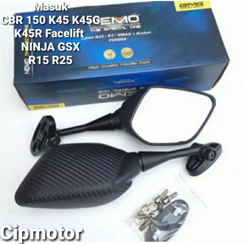 กระจกมองหลังสั้น-r25-cbr-150k45-k45g-k45r-facelift-ninja-gsx