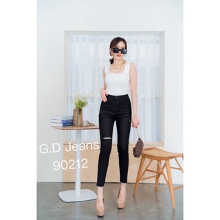 ภาพหน้าปกสินค้ากางเกงยีนส์สีดำขาดๆงานป้ายGD ซึ่งคุณอาจชอบราคาและรีวิวของสินค้านี้