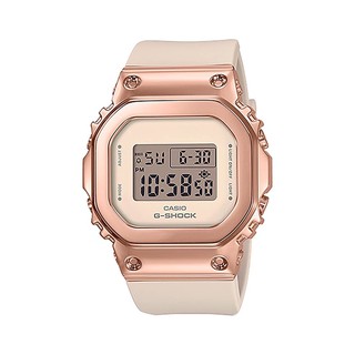 Casio G-shockGM-S5600PG-4DR(cmg)นาฬิกาข้อมือรุ่นใหม่สีโรสโกลด์สินค้าของแท้มีใบรับประกันและสติกเกอร์cmg