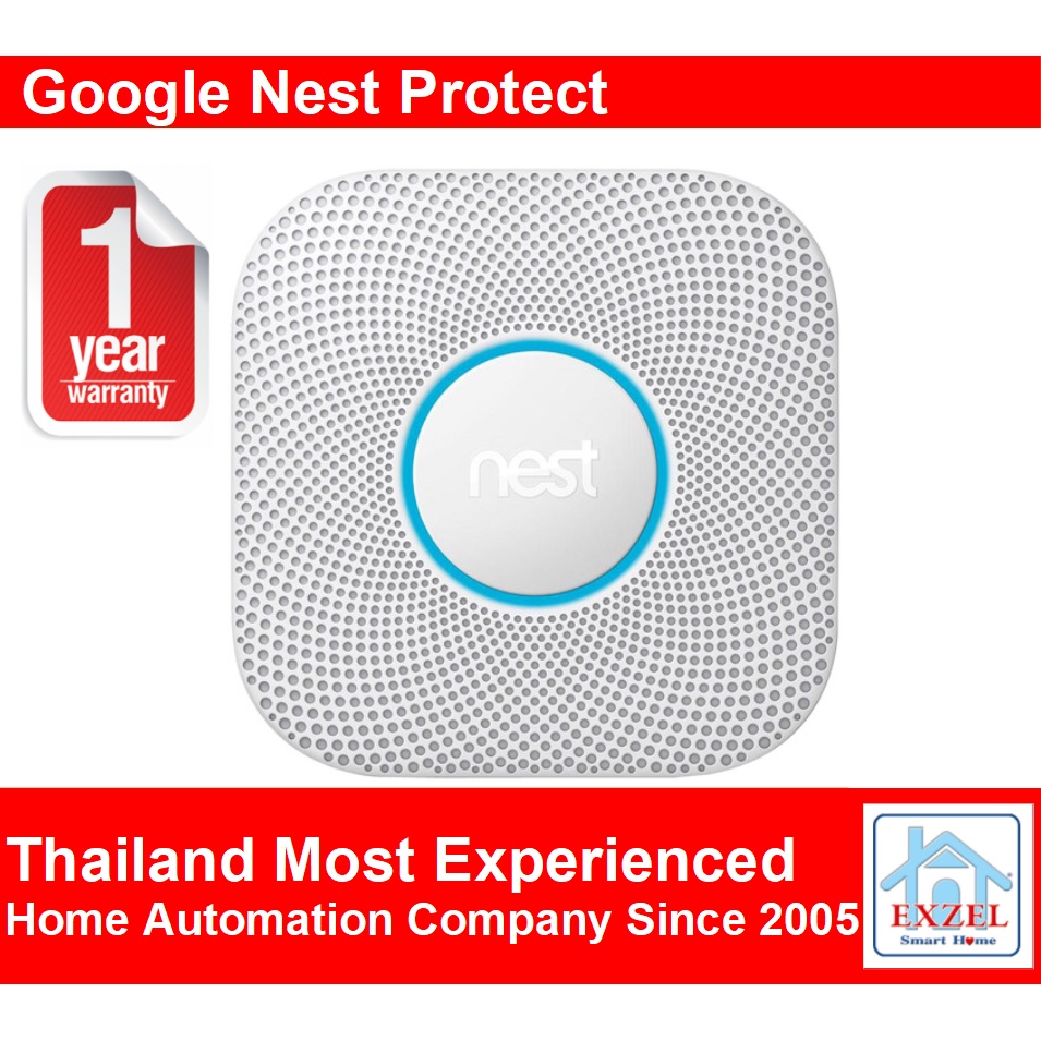 Google Nest Protect Gen 2, Smoke Detector + Carbon Monoxide Alarm ...