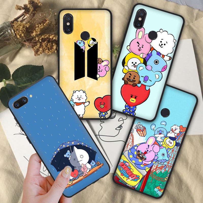 เคสซิลิโคนนิ่ม-ลาย-bt21-y8y26-สําหรับ-oppo-f5-f7-f9-f11-pro-a9-r9-f1-plus-a94-a95-a74