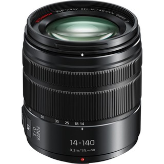 Panasonic Lumix G Vario 14-140mm F3.5-5.6 II Asph. Power O.I.S.,. Lens