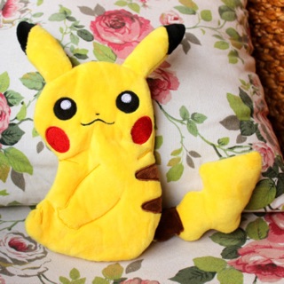 กระเป๋าใส่เหรียญ (ชนshop ญี่ปุ่น) pokemon โปเกม่อน ใส่ของกระจุกกระจิก 25 cm ลายปัก ผ้านุ่มๆ น่ารักมากๆค่ะ shopee