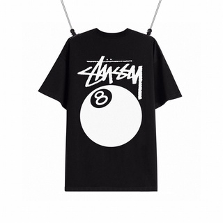 [S-5XL] เสื้อยืดคอกลม แขนสั้น ระบายอากาศ ลาย Stussy แฟชั่น 8