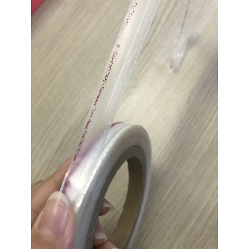 เทปปิดปากถุง-เทปซิลกาว-2-หน้า-resealable-bag-sealing-tape-for-opp-bags