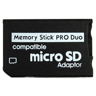 ภาพขนาดย่อของภาพหน้าปกสินค้าอะแดปเตอร์ การ์ดหน่วยความจำ Memory Stick Pro Duo Mini MicroSD TF แปลงเป็น MS Adapter SD SDHC สำหรับ Sony & PSP Series จากร้าน qeufjhpoo.th บน Shopee