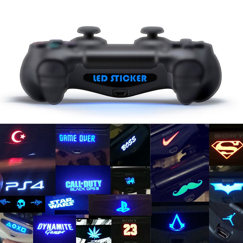 LED Sticker PS4 จอยgame controller (ลาย21-40) | Shopee Thailand