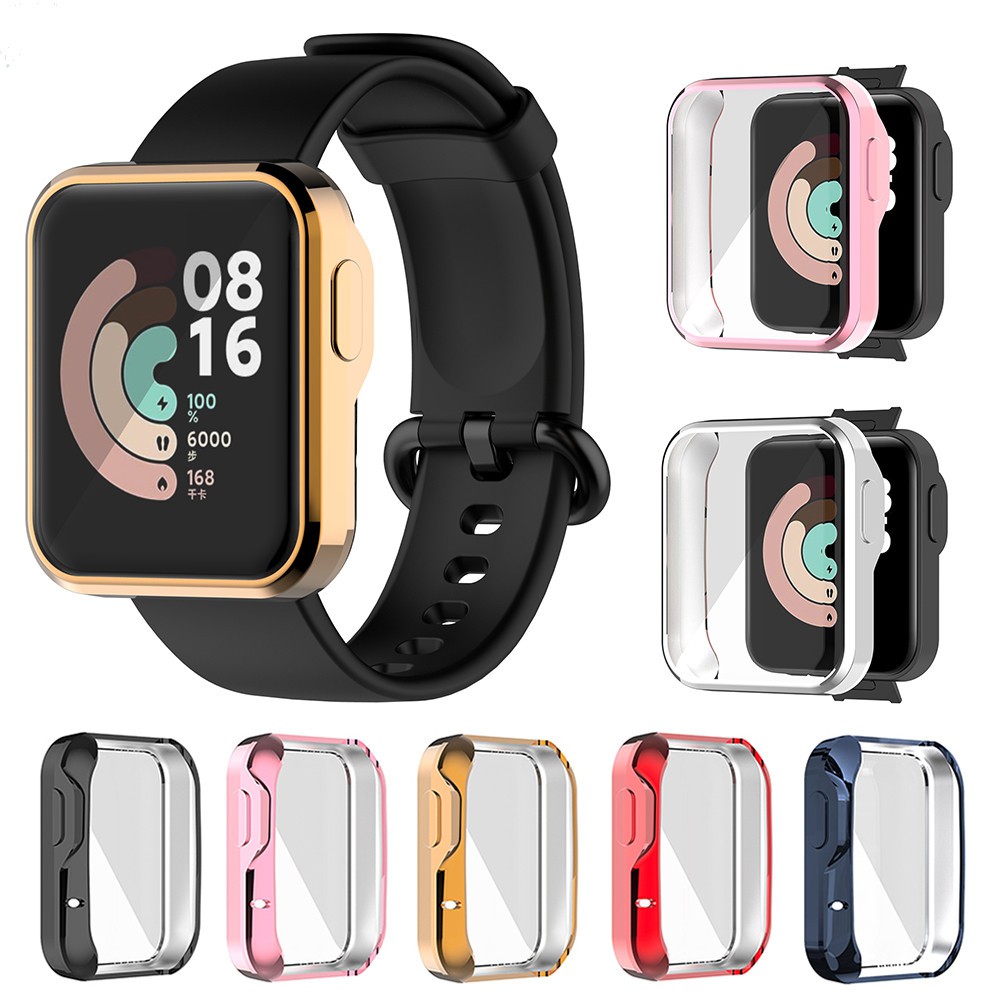 ภาพหน้าปกสินค้าเคสนาฬิกาข้อมือ Tpu สําหรับ Xiaomi Mi Watch Lite
