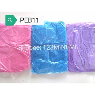 อ่านก่อนนะคะ⭐เสื้อกันฝนแบบบาง มีหมวก​ มีแขน ราคาถูก​  RAINCOAT PEB11