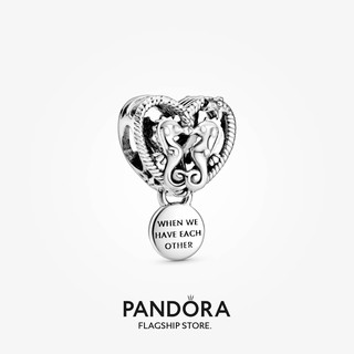 Pandora จี้ม้าน้ํา รูปหัวใจ ของขวัญวันเกิด สําหรับสุภาพสตรี p825