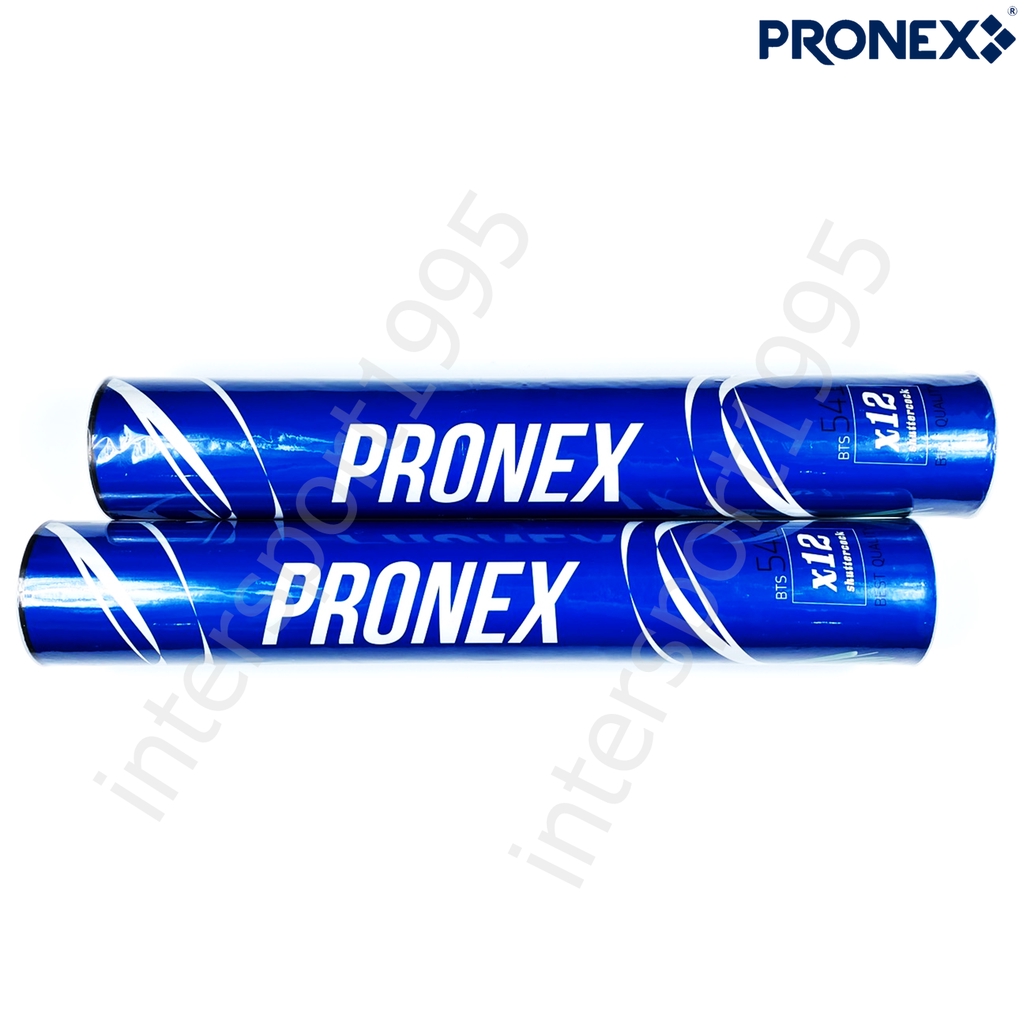 ภาพหน้าปกสินค้า((พร้อมส่ง)) ลูกแบด ลูกแบดมินตันขนไก่ PRONEX รุ่น BTS 541(1หลอด)