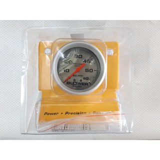 เกจ gauge วัดBoost เทอร์โบ60ปอนด หน้าน้ำมัน  หน้าปัด 2.5