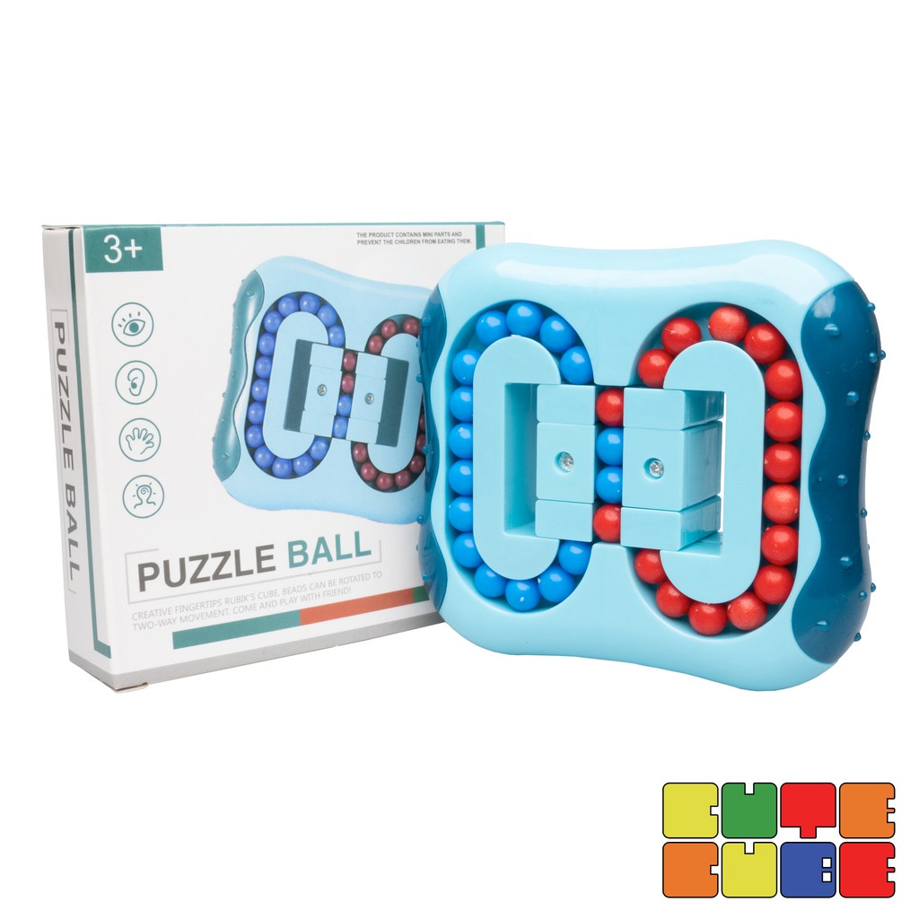 รูบิค-puzzle-ball-rotating-magic-bean-cube-cutecube