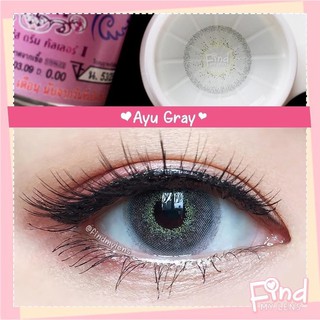 Ayu Gray โทนฝรั่ง สีเทา เทา ตาน้ำข้าว 💜 Dream Color1 ช่วยถนอมดวงตา Contact Lens Bigeyes คอนแทคเลนส์ ค่าสายตา สายตาสั้น