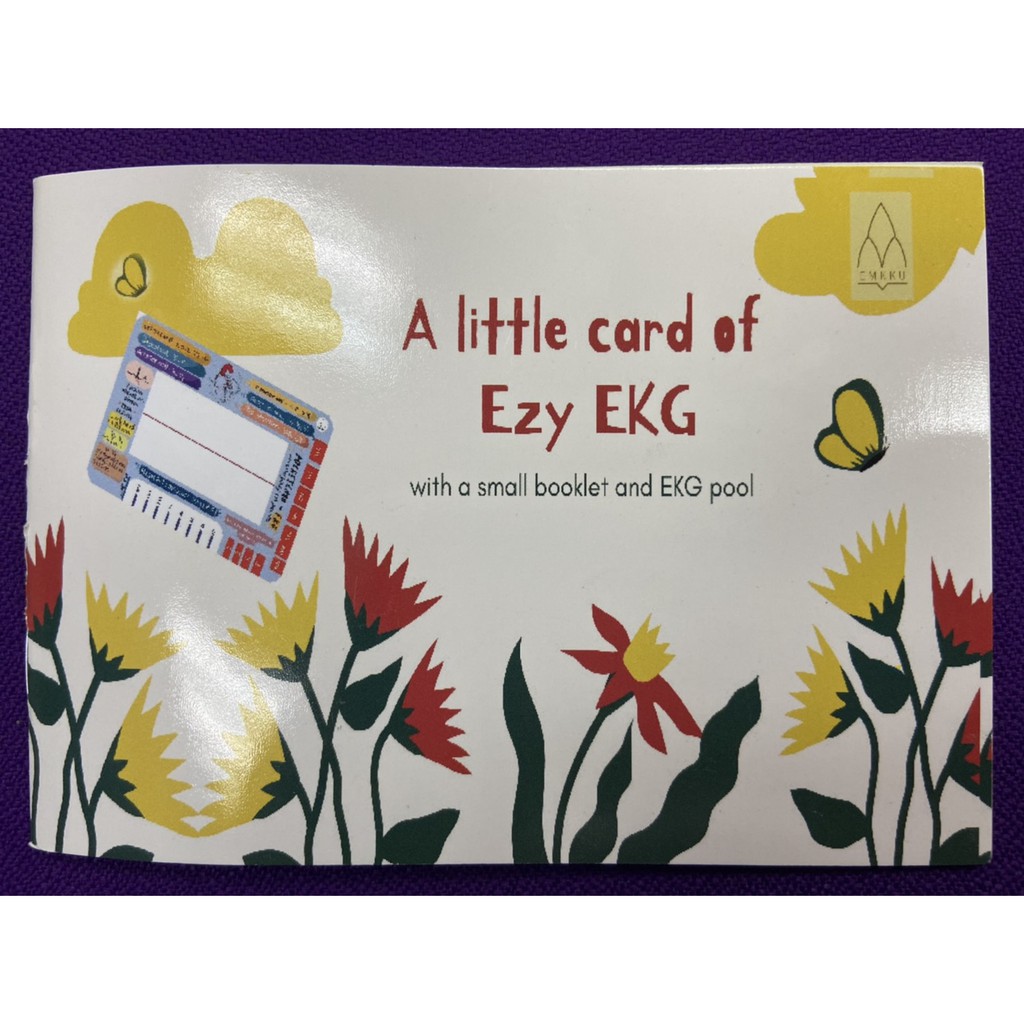 9789990152364-a-little-card-of-ezy-ekg-with-a-small-booklet-and-ekg-pool