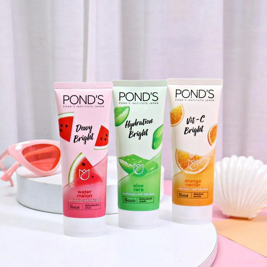 พอนด์ส-เจลลี่-คลีนเซอรื-เจลลี่ล้างหน้า-100g-ponds-jelly-cleanser-ทำความสะอาดผิวหน้า