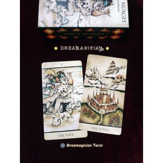Tarot Nuages ไพ่ยิปซีแท้ลดราคา ไพ่ยิปซี ไพ่ทาโร่ต์ ไพ่ออราเคิล Tarot Oracle Card Deck