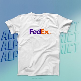 Fedex เสื้อยืดผ้าฝ้าย 100 % สำหรับผู้ชาย