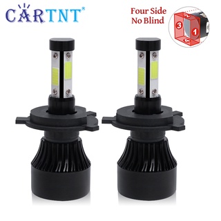 หลอดไฟตัดหมอกรถยนต์ LED 100W 20000LM H8 H4 H7 H11 H9 H13 9005 HB3 9006 HB4 9012 HIR2 9004 HB1 9007 HB5 6000K 1 คู่