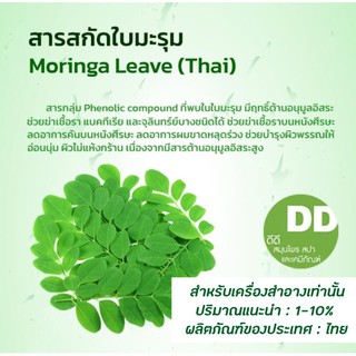 สารสกัดใบมะรุม / Moringa Leaf Extract / สารสกัดสมุนไพร / สำหรับผสมเครื่องสำอางเท่านั้น