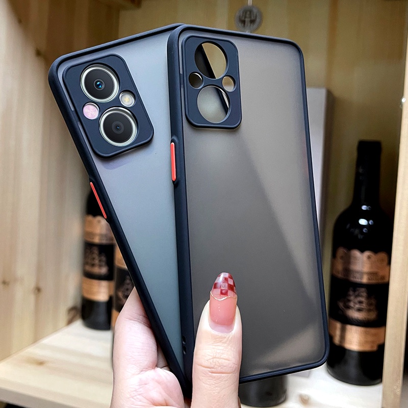 เคส-เลนต์กล้อง-ขอบสีหลังด้าน-กันกล้อง-oppo-reno-8t-8z-9-8-7-7z-pro-plus-pro-4g-5g-2023