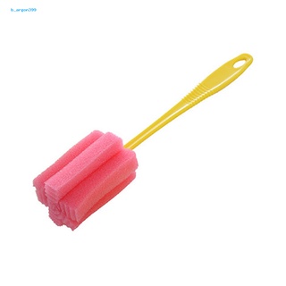 [NE] 1 Pc Sponge Brush Milk Bottle Cup Glass Washing Cleaning Kitchen Cleaner Tool