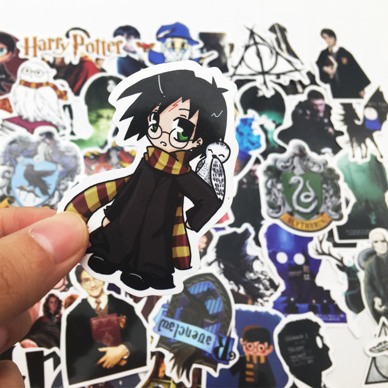 Harry Potter CUTE STICKER MOVIE ผ่น พีวีซี กันน้ำ สเก็ตบอร์ด สติ๊กเกอร์ ...