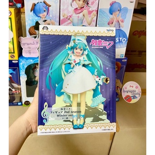 ฟิกเกอร์แท้ มิกุชุดงานเทศกาลฤดูหนาว  : ฮัตสึเนะ มิกุ (!!พร้อมส่ง!!) Figure Miku 2nd Season Winter Ver. : Hatsune Miku