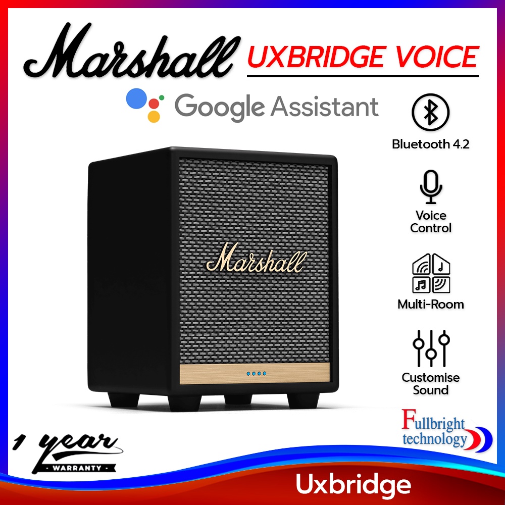 ภาพหน้าปกสินค้าลำโพงบลูทูธ Marshall รุ่น Uxbridge Voice Bluetooth Speaker ลำโพงบลูทูธภายในบ้านสุดคลาสิค รับประกันศูนย์ไทย 1 ปี